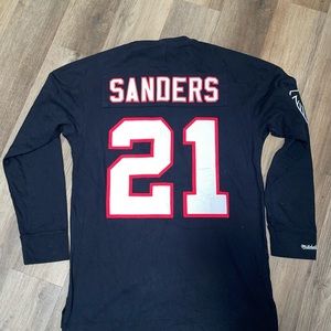 Men’s Large Sanders Jersey #21 Atlanta Falcons